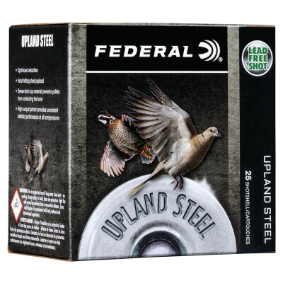 Federal Upland Steel 28 Gauge Ammunition 25 Rounds 2-3/4" #6 Steel 5/8oz