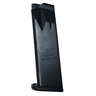 Sarsilmaz SAR USA ST45 Factory Magazine .45 ACP 12 Rounds Metal Black