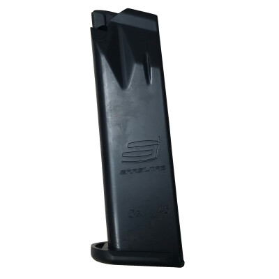 Sarsilmaz SAR USA ST45 Factory Magazine .45 ACP 10 Rounds Metal Black