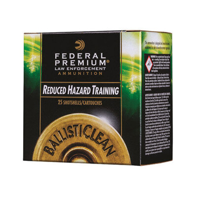 Federal Ballisticlean Frangible 12 Gauge Ammo 25 Rounds 325 Grain Rifled Slug