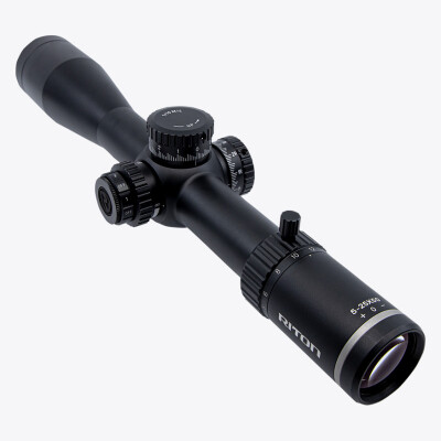 Riton X5 Conquer 5-25 x 50mm FFP Riflescope Illuminated PSR Reticle 34mm Tube 0.1 MRAD Adjustment Side Adjustable Parallax 5C525LFI