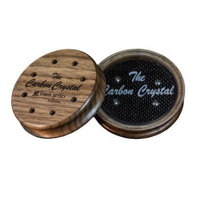 Woodhaven Custom Calls WH057 Carbon Crystal Friction Call Turkey Yelps Purrs Clucks Cutts