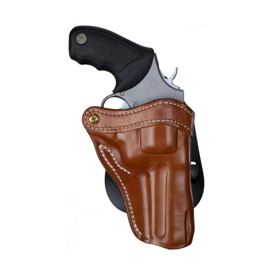 1791 Gunleather Paddle Holster Revolver 2 for S&W K/L Frame Right Hand Classic Brown Leather