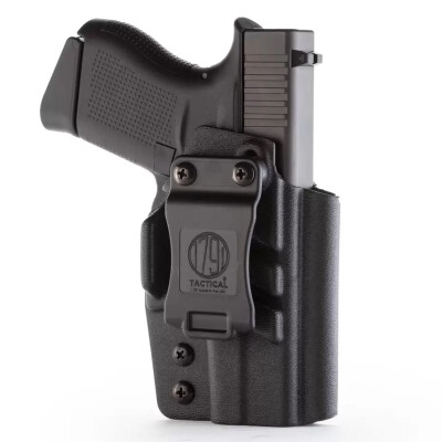 1791 Gunleather Tactical Kydex IWB Holster for Glock 43/43x Right Hand Draw Kydex Matte Black