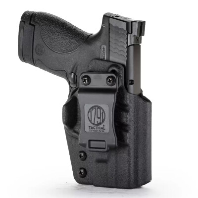 1791 Gunleather Tactical Kydex IWB Holster for Smith & Wesson M&P Shield Right Hand Draw Kydex Matte Black