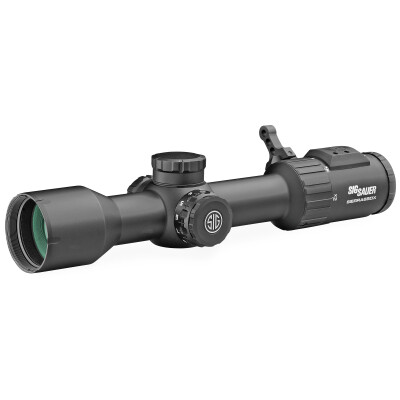 Sig Sauer SIERRA6BDX 2-12x40mm Rifle Scope 30mm Tube BDX-R2 Ballistic Reticle 0.25 MOA Adjustment Bluetooth