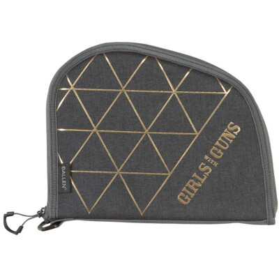 Allen GWG Foiled 8" Handgun Case Gold Foil