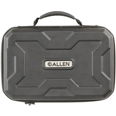 Allen Exo 12" Handgun Case Thermo-molded Exoskeleton Black