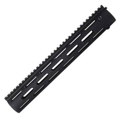 Troy Industries AR-15 Free Float M-LOK Rail 13" One Piece Hand Guard Aircraft Aluminum/Stainless Steel Components Mil-Spec Hard Coat Anodized Matte Black