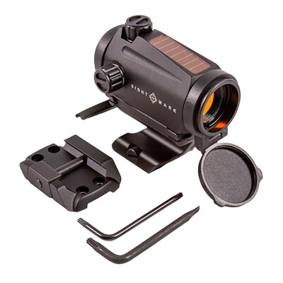 Sightmark, Element Red Dot 1x22 3MOA CR123 with Solar Backup Matte Black Finish