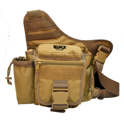 American Tactical Imports RUKX Gear Single Strap Sling Bag 600D Polyester Tan