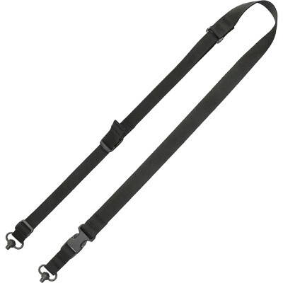 Tac-Shield Tactical 2-Point Quick Detach Sling, Black, Nylon