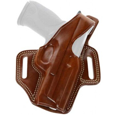 Galco Gunleather Fletch High Ride SIG P320C Belt Holster Right Hand Leather Tan