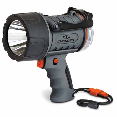 Cyclops Waterproof LED Spotlight with Emergency Whistle