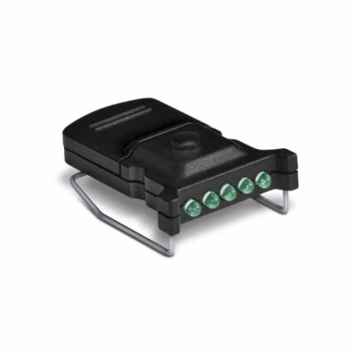 Cyclops Micro Hat Clip Light 5 Green LED's