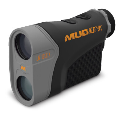 Muddy 1300 W HD Range Finder 6x26mm 1300 yds Max Distance Black Rubber Armor