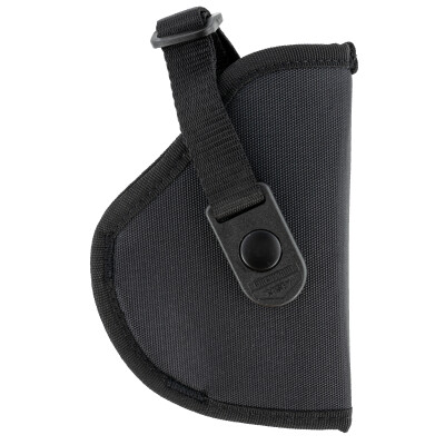 Birchwood Casey Compact Semi Automatic 3.25" to 3.75" Barrel Nylon OWB Holster Size 08 Ambidextrous Matte Black