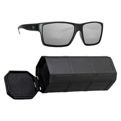 Magpul Explorer Eyewear Gray/Silver Mirror Polycarbonate Lens TR90NZZ Frame Black