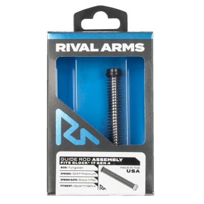 Rival Arms Guide Rod for Glock 17/22/34/35 Gen 4 Models Tungsten Guide Rod Stock for Glock Spring Weight