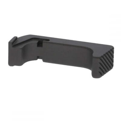 Rival Arms Extended Magazine Release For Glock 43X/48 Models CNC Machined Aluminum Anodized Black Finish