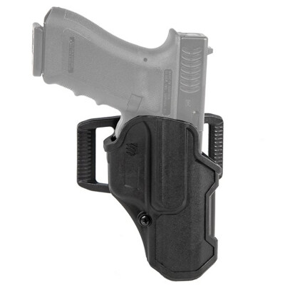 BLACKHAWK! T-Series L2C Compact Holster Fit for Glock 43/43X Right Hand Polymer Black