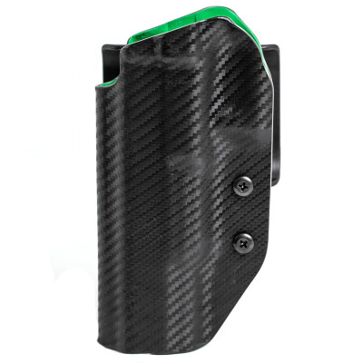 Uncle Mike's Range/Competition Belt Slide Holster fits 1911 Government OWB Left Hand Polymer Black