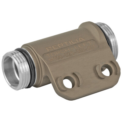 Reptilia Torch Light Body 3V/CR123 Fits M300 Scout Bezels/Tail Caps M-Lok Left Side Aluminum Tobacco