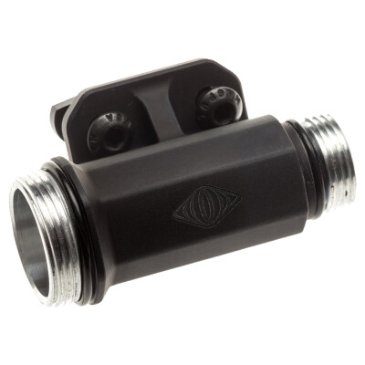 Reptilia Torch Light Body 3.7V/18350 Fits Surefire KE2-DF Bezels/Tail Caps M-Lok Right Side Aluminum Black