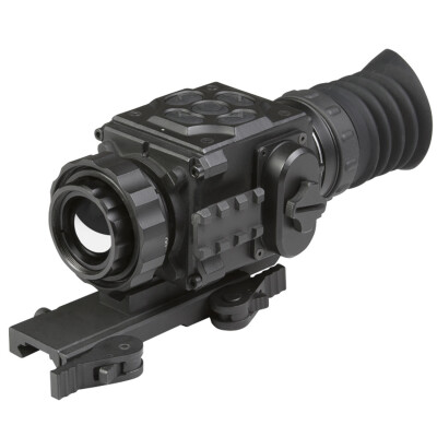AGM SECUTOR TS25-384 1.2x50mm Thermal Imaging Riflescope 11 Image Palettes Picatinny Mount Two CR123A Batteries Black