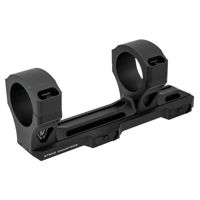 Strike Industries Adjustable Scope Mount 4 Positions 30mm Rings Black SI-STRIKE-ASM