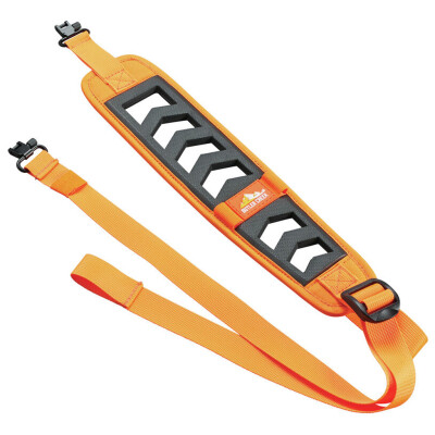Butler Creek Featherlight Sling with Swivels 3" W x 22"-36" L Adjustable Foam for Rifle Blaze Orange