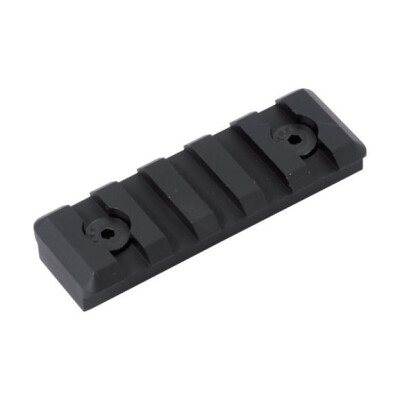 Timber Creek Outdoors M-LOK 5 Slot Picatinny Rail Black Anodized M 5S PR BL