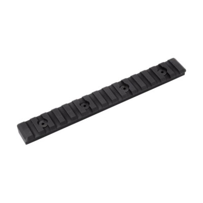 Timber Creek Outdoors M-LOK 15 Slot Picatinny Rail Black Anodized M 15S PR BL