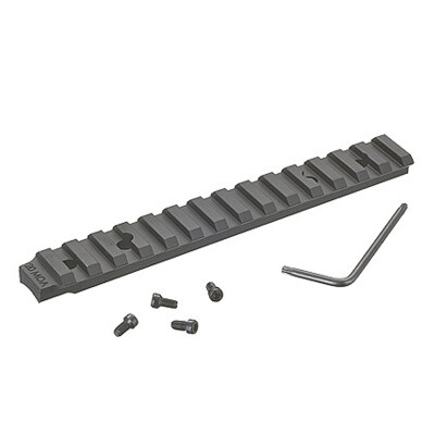 Ruger American Rifle Picatinny Scope Base Rail Short Action 20 MOA Black