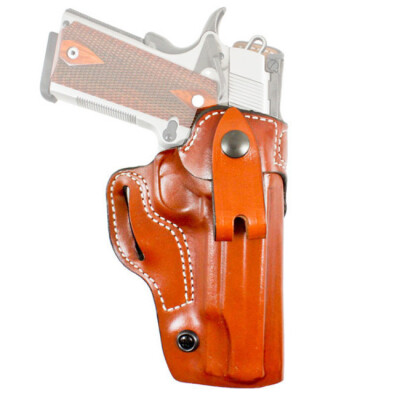 DeSantis The Osprey for Glock 43 IWB/OWB Right Hand Leather Tan