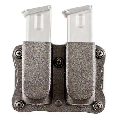 DeSantis Gunhide Quantico Double Mag Pouch Fits SIG Sauer P365 Magazine OWB Ambi Kydex Black