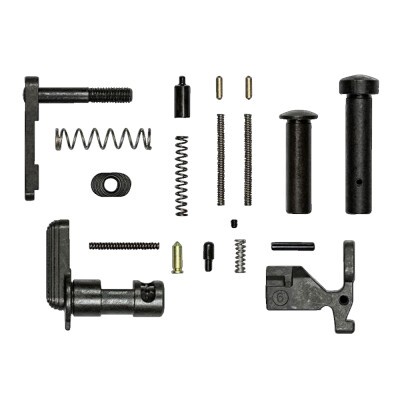 Aero Precision AR-15 Lower Parts Kit Minus FCG/Trigger Guard/Pistol Grip Black