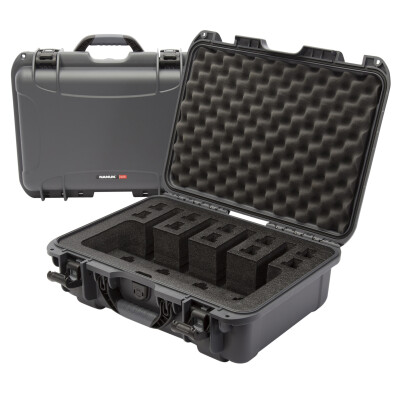 Nanuk 925 4 UP Gun Hard Case Waterproof Dustproof High Impact Polymer Graphite Gray 925-4UP7