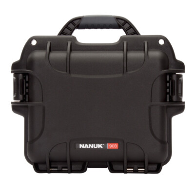 Nanuk 908 Utility Hard Case Waterproof Rust-Proof High Impact Polymer Black 908-1001