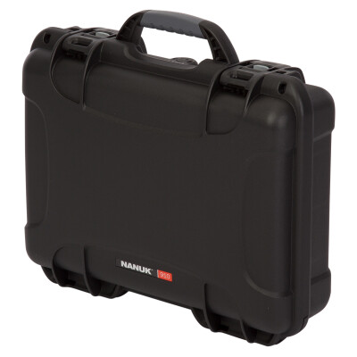 Nanuk 910 Utility Hard Case Waterproof Dustproof High Impact Polymer Black 910-1001