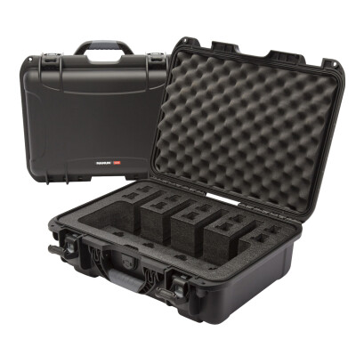 Nanuk 925 4 UP Gun Hard Case Waterproof Dustproof High Impact Polymer Black 925-4UP1