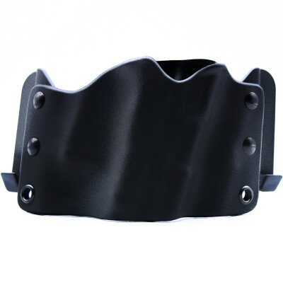 Stealth Operator Compact Clip OWB Right Hand Holster Fits Over 150 Pistol Models Polymer Black