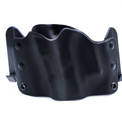 Stealth Operator Compact Clip OWB Left Hand Holster for over 150 Guns Polymer Black
