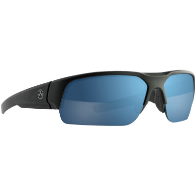 Magpul Helix Eyewear Ballistic Glasses Bronze Lens Blue Mirror Black Frame