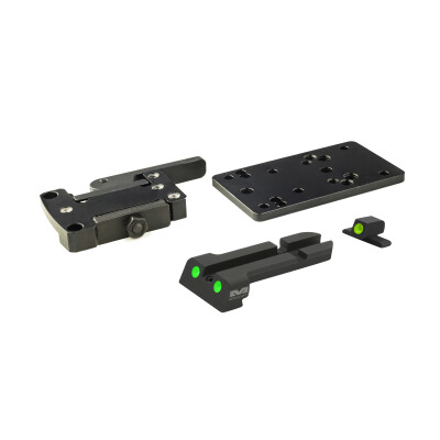 Meprolight MicroRDS Sig Sauer P226 Quick Detach Adapter and Backup Sights Black ML881502