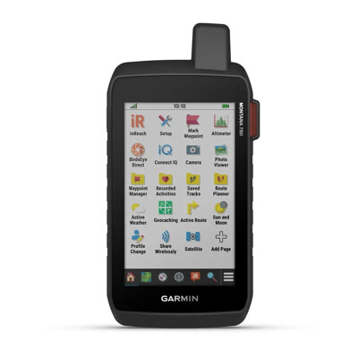 Garmin Montana 750i GPS Navigator Black w/in-Reach Technology 8MP Camera, Two-Way Messaging Interactive SOS Global Connectivity Rechargeable Li-ion Bluetooth/ANT+