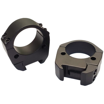Talley Manufacturing Modern Sporting Rings 34mm Tube Medium Height fits Picatinny Rail Aluminum Black Anodized Finish