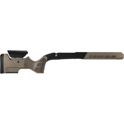 WOOX Exactus Chassis Remington 700 BDL Long Action Right Hand Wood Aluminum FDE Finish SH.GNS002.06
