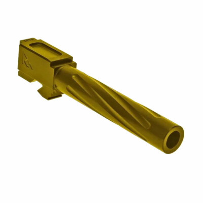 Rival Arms Drop In Barrel Glock 17 Gen 3/4 9mm Luger Stainless Steel Gold PVD Finish