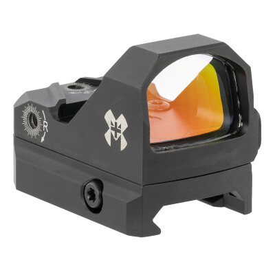 M+M Industries MM Red Dot Sight 3 MOA Dot CR2032 Battery Picatinny Mount Black Finish